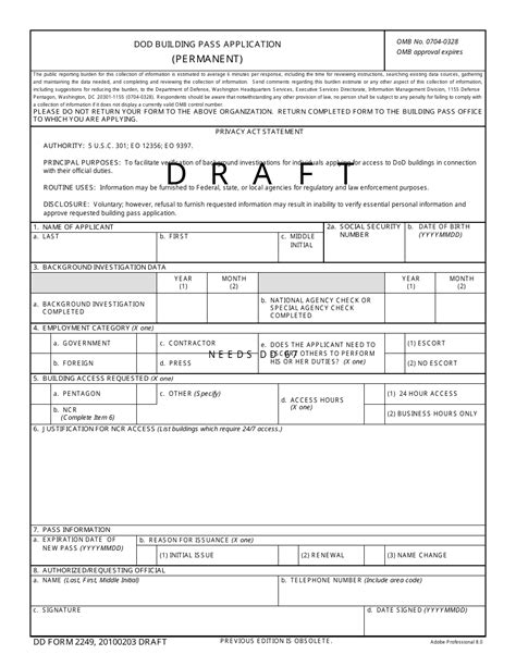 Dod Forms Fillable Printable Forms Free Online