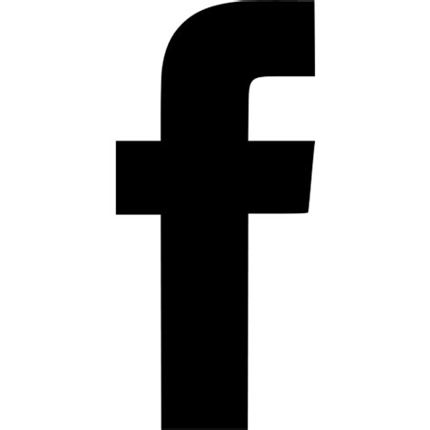 Facebook Icon Png Black