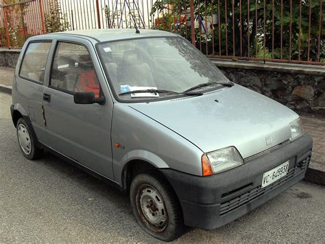 Fiat Cinquecento 700i ED 1994 Data Immatricolazione 18 02 Flickr