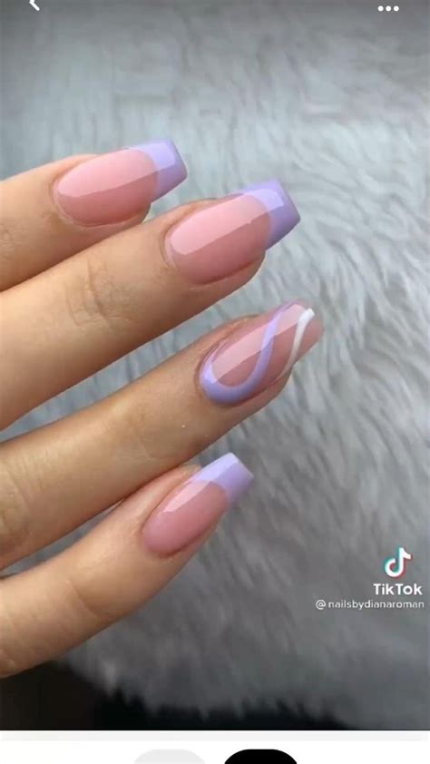 Light Purple Nails To Inspire Your Next Manicure In Purple