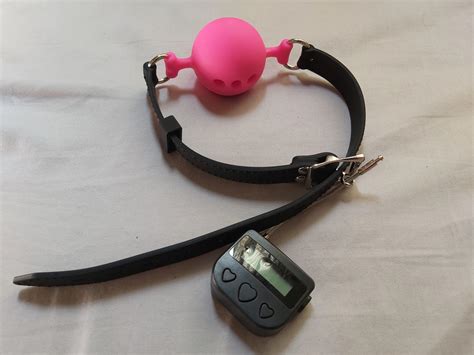 New 2 Inch Locking Ball Gag How Long I Set It For The First Nights