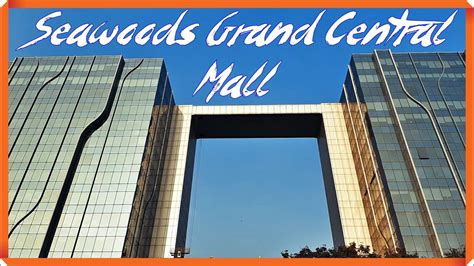 Seawoods Grand Central Mall Walking Tour Navi Mumbai 4k Youtube