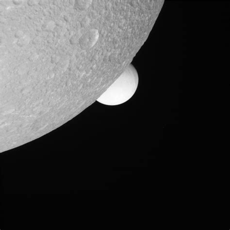 Image Of Dione Nasa Solar System Exploration