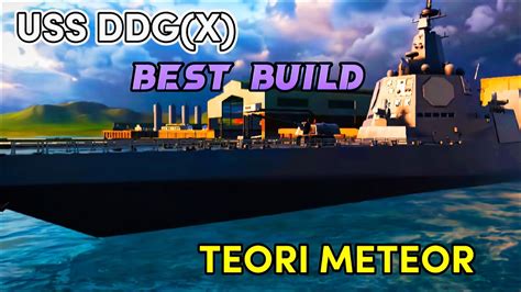 Uss Ddg X With Best Build Gameplay Modern Warships Youtube