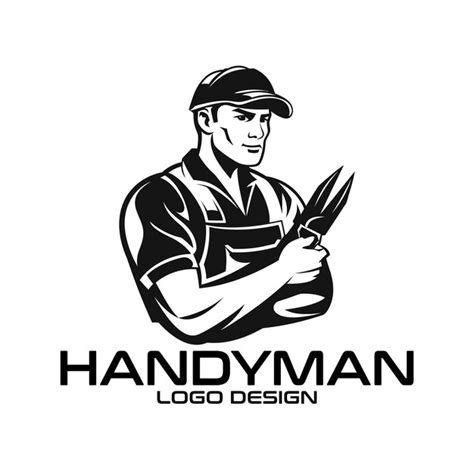 Handyman Vector Logo Design | Premium AI-generated vector