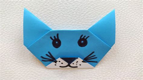 In This Video I Will Show You “how To Make An Origami Cat Face” The