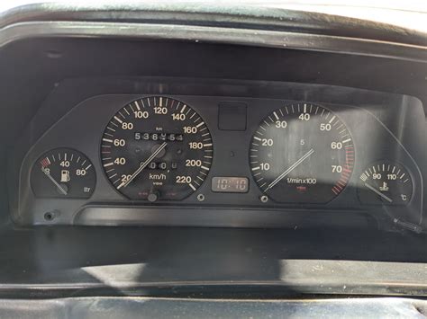 Тахометр мне в панель на дизель — Audi 100 (C3), 2 л, 1985 года ...