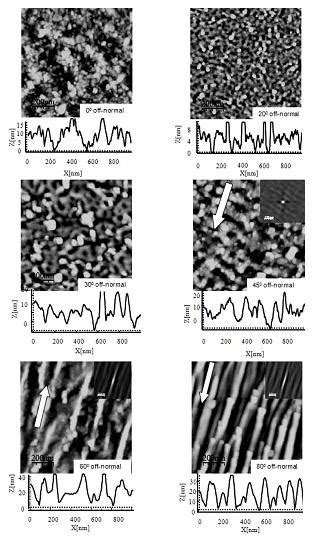 Contact Afm Images 1x1 μm 2 Of The Insb001 Surfaces Modified At