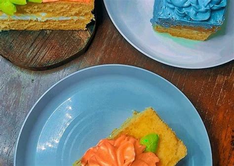 Resep Cake Potong Sponge Cake All In One Oleh Tiaramonicccc Cookpad