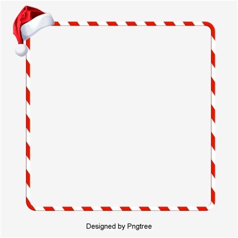 Christmas Hat Border Frame