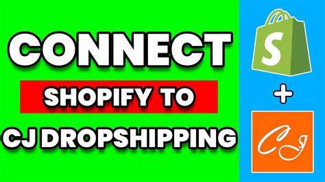 How To Connect Shopify To Cj Dropshipping 2024 YouTube