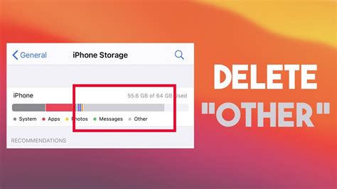 How To Delete Storage From Other On Iphone Ipad Without Resetting Youtube