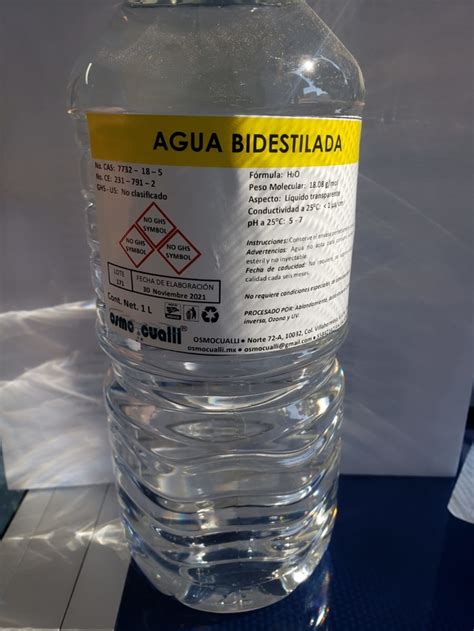 Agua Bidestilada L