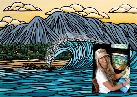 The Surf Art of Heather Brown: Hawaii Artist Heather Brown Announces October 2012 Japan Shows