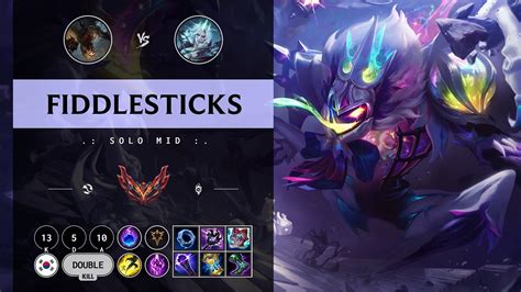 Fiddlesticks Mid Vs Viego Kr Grandmaster Patch 1411 Youtube