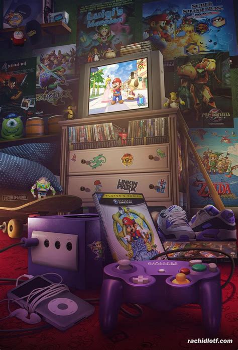 I Made An Artwork About The Gamecube With Some Unforgettable Games