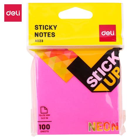 Jual Deli Memo Tempel Sticky Notes X Sheets Warna Kuning Dan