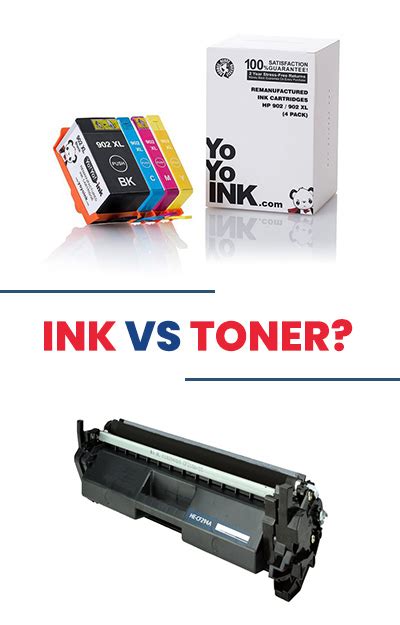 Printer Toner vs. Ink: Which is more suitable for me? | Printer Ink Cartridges | YoYoInk