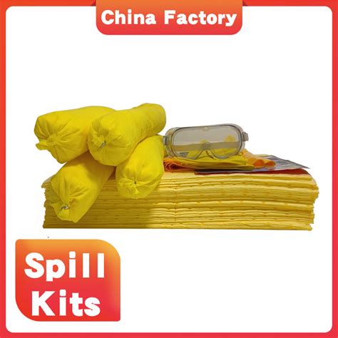 Hazmat Absorbents Material Chemical Spill Kit 20l Spill Kit Refills