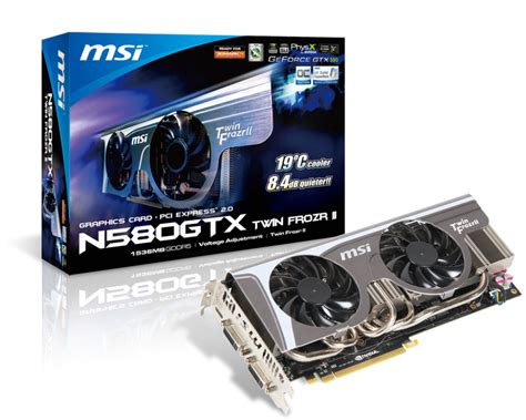 Specification N Gtx Twin Frozr Ii Oc Msi Global The Leading Brand