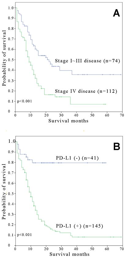 Kaplan Meier Overall Survival Curves For Small Cell Lung Carcinoma