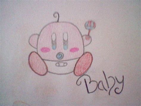 Baby Kirby By Ebn64 On Deviantart