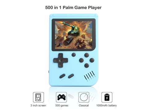 Retro Video Game Console Gameboy Built In Classic Games Handheld