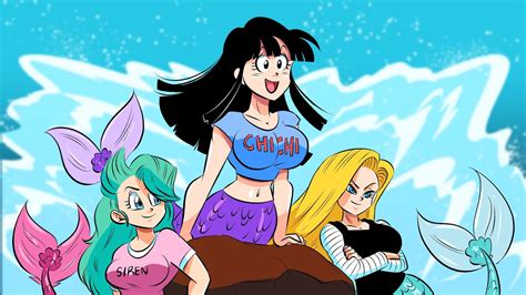 Dbz Bulma And Android 18 Sexy