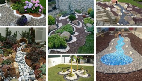 Garden design with decorative stones | My desired home