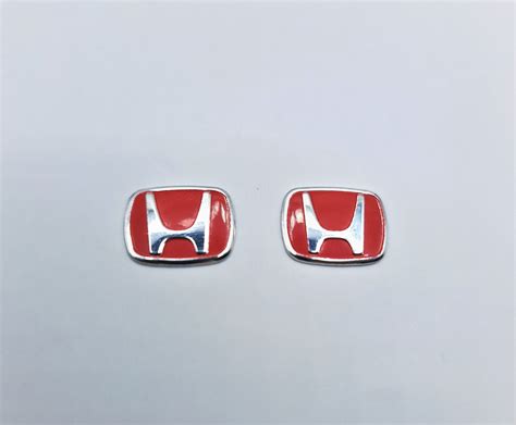 Red Honda Emblem