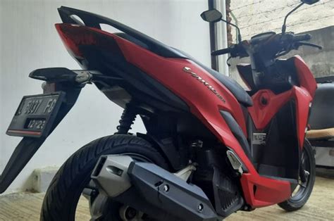 Motor Bekas Honda Vario 2018 Dilelang Murah STNK Dan BPKB Lengkap