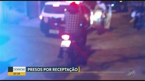 Dois Homens São Presos Por Receptação De Motocicleta Roubada Em