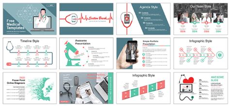 24 Template Powerpoint Tema Kesehatan Dan Medis Goliketrik