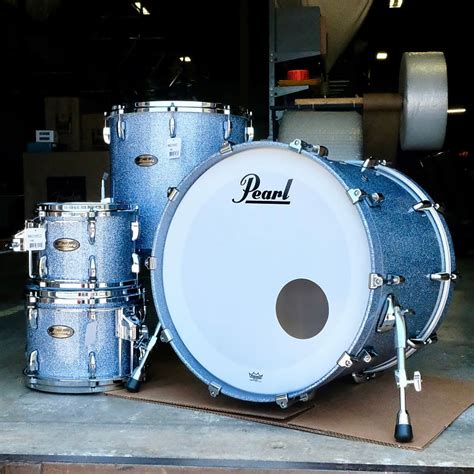 Pearl Masters Maple Gum Piece Shell Pack Crystal Rain Reverb