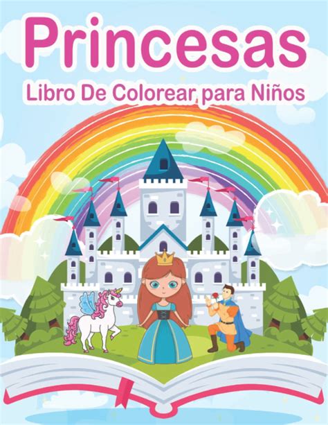 Buy Princesas Libro De Colorear para Niños Increíbles Páginas Para