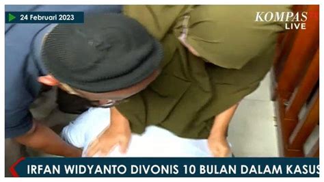 Irfan Widyanto Sujud Di Kaki Ibunya Di Ruang Sidang Setelah Hakim