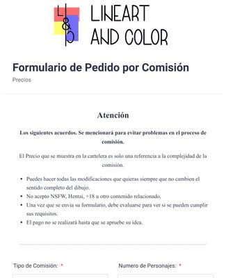 Formulario De Comisiones Esp Plantilla De Formulario Jotform