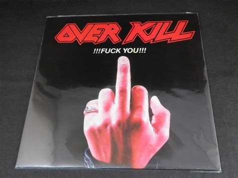 Yahoo オークション LPレコード Overkill Fuck You