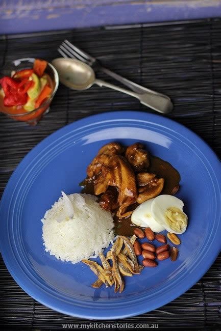 Cheats Nasi Lemak With Chicken Curry My Kitchen Stories