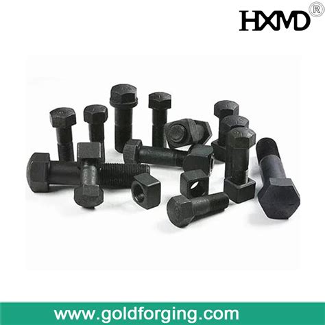 Bulldozer Track Shoebolt Segment Bolt Nut Plow Bolt And Nut Plow