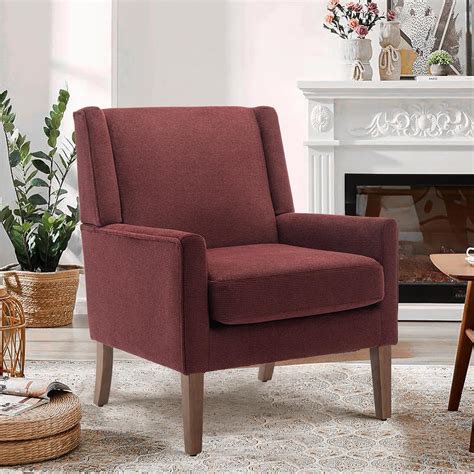 Amazon Colamy Modern Wingback Living Room Chair Upholstered