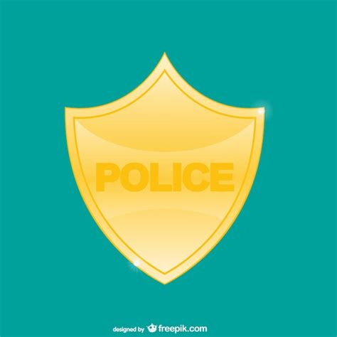 Free Vector | Police badge vector