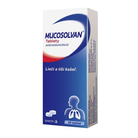 Mucosolvan tablety 30 mg 20 tbl | Najlekáreň.eu