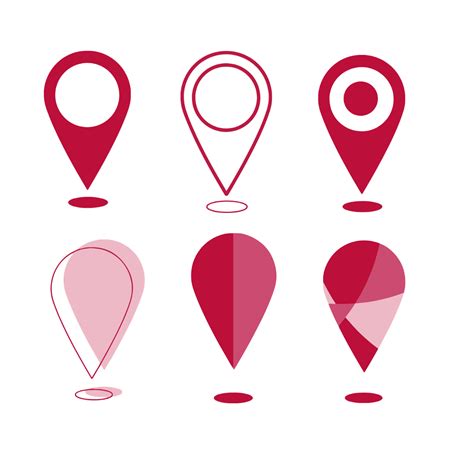 location point vector template  edit