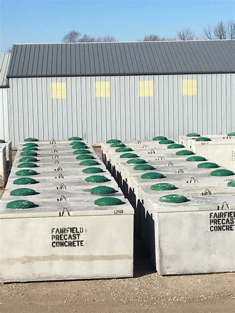 Concrete Septic Systems Farming Items Fairfield Precast Concrete