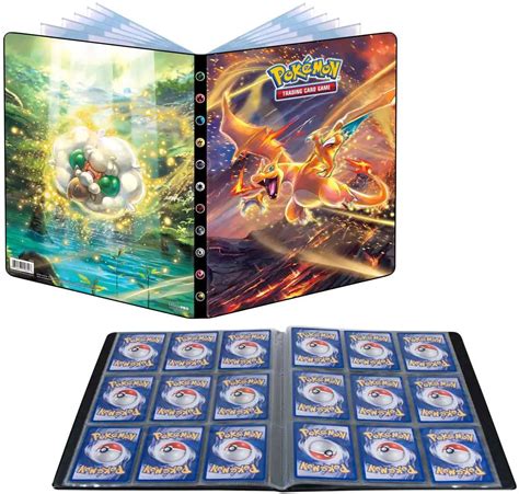 Ultra Pro Pokemon Trading Card Game Sword Shield Brilliant Stars 9 Pocket Portfolio Toywiz