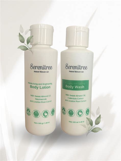 Launching Skincare Travel Size Serenitree Body Lotion Body Wash