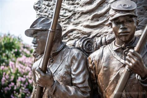 African American Civil War Memorial In Washington Dc In Photos