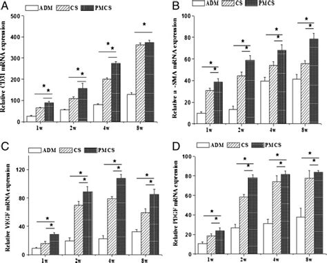 Real Time Quantitative Analysis Of Cd Sma Vegf And Pdgf Bb