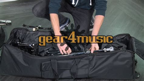 47 Drum Hardware Bag With Wheels By Gear4music Youtube